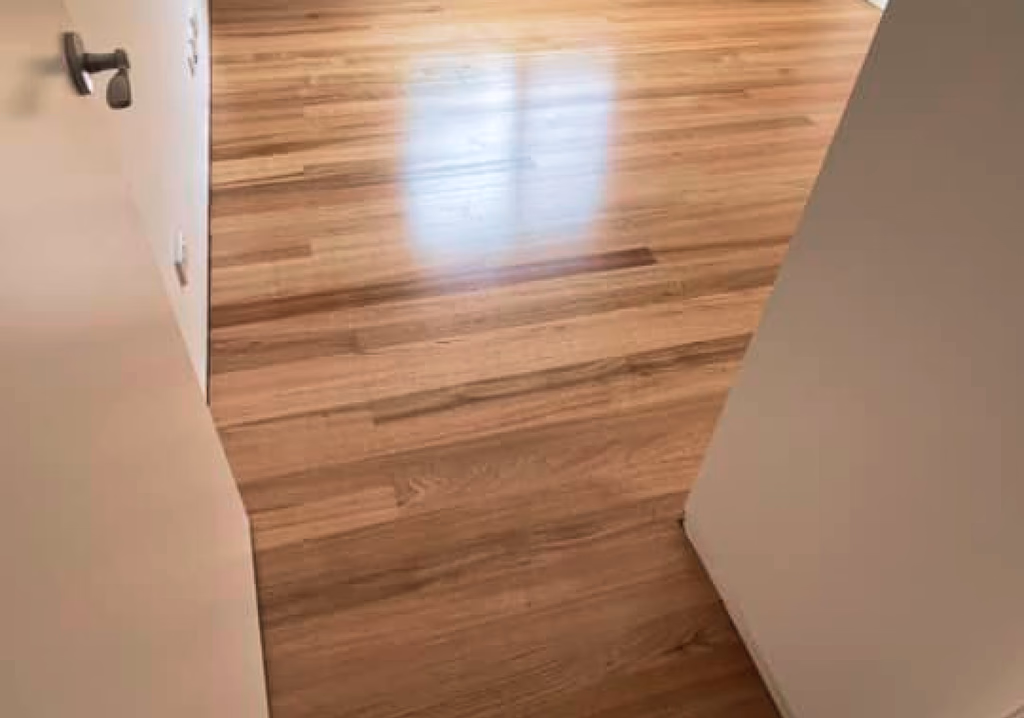 Completed timber flooring project in Melbourne